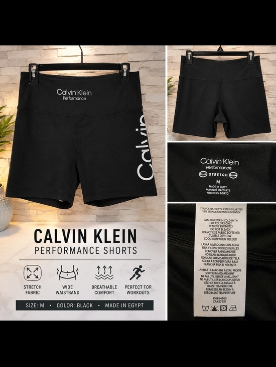 Calvin Klein Pants - Calvin Klein Black Performance Women’s Athletic Shorts